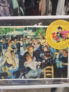 Art Puzzle - 725 Piece "Dance at Bougival" Puzzle - Multicolor